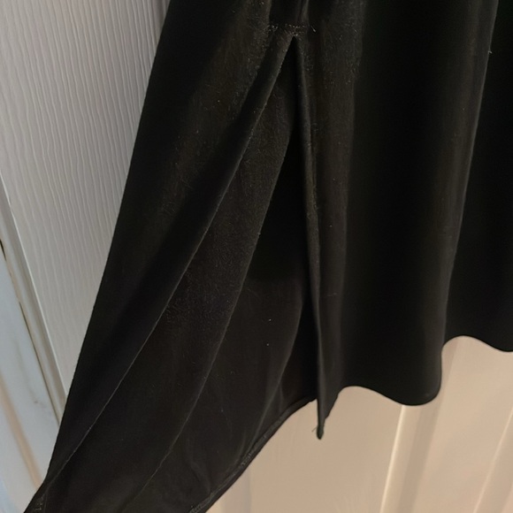Black Midi Slip Dress - Picture 3 of 3